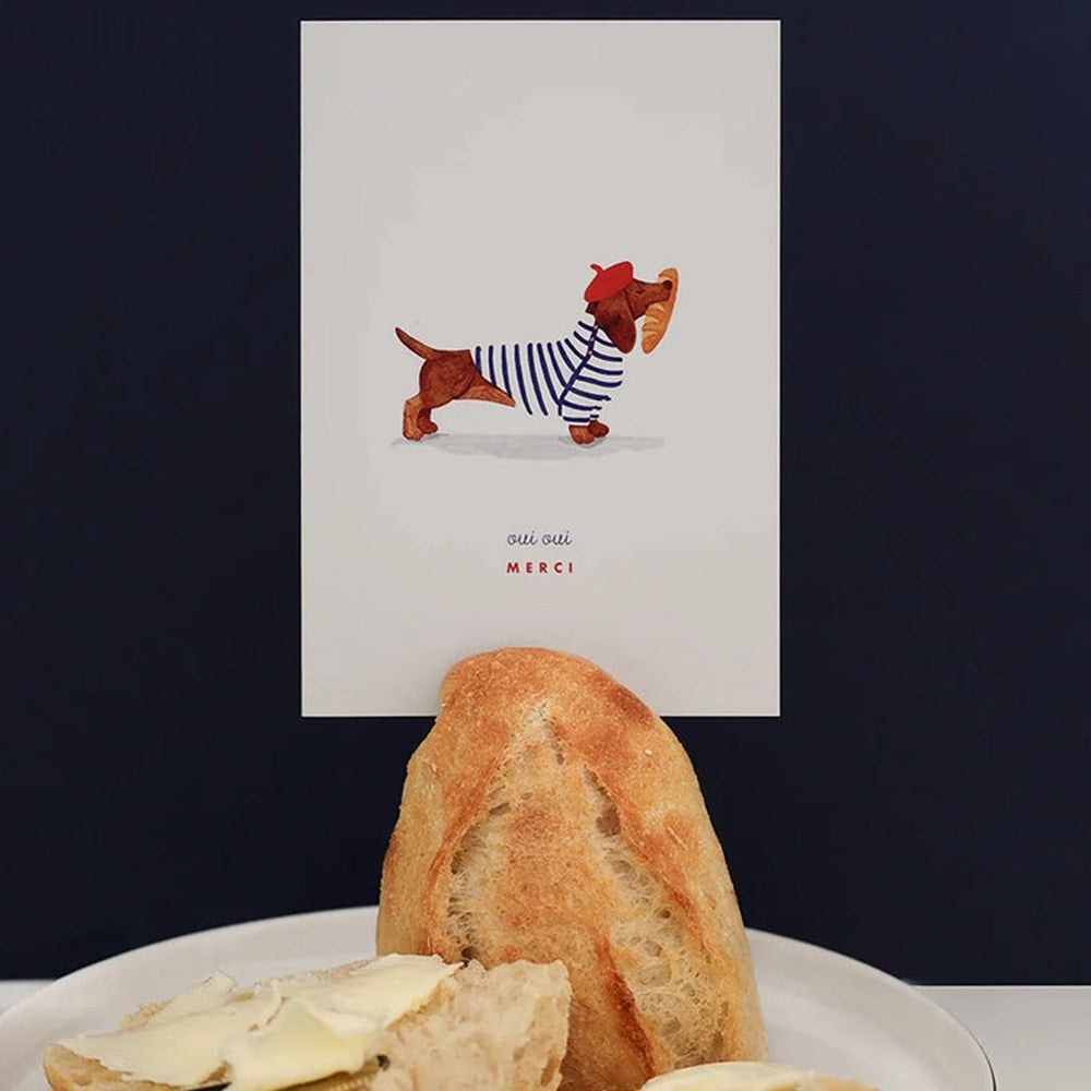 Oui Oui Merci Card