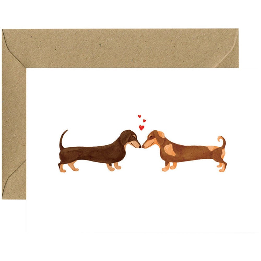 Dachshunds Lovers Card