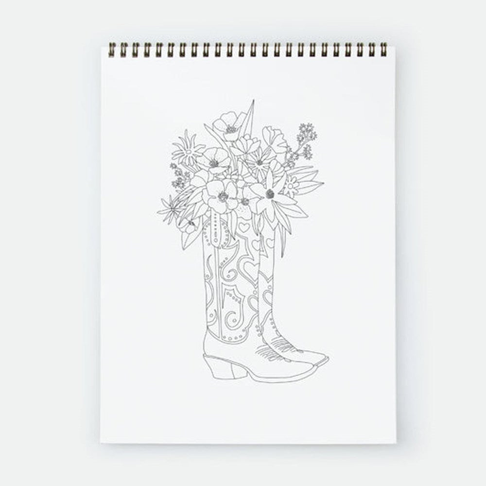 Exotic Bathtub Coloring Book
