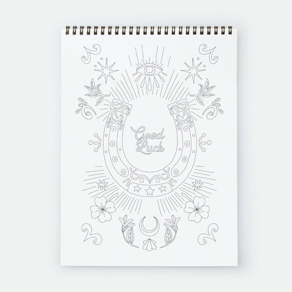 Exotic Bathtub Coloring Book
