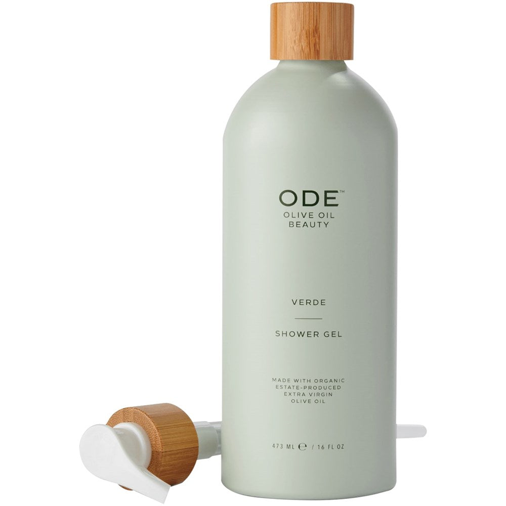 Olive Oil Shower Gel & Reusable Pump - Verde