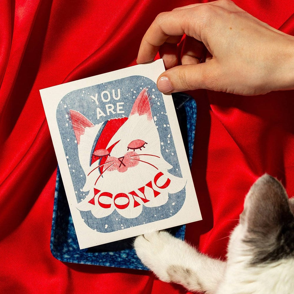 You are Iconic Risograph Greeting Card