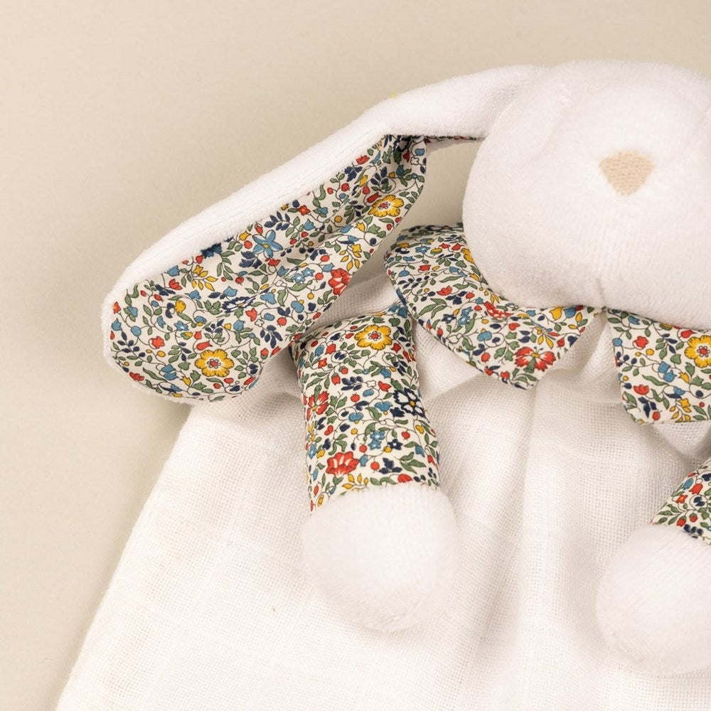 The Rabbit Lovey in Liberty - Bleu Forest