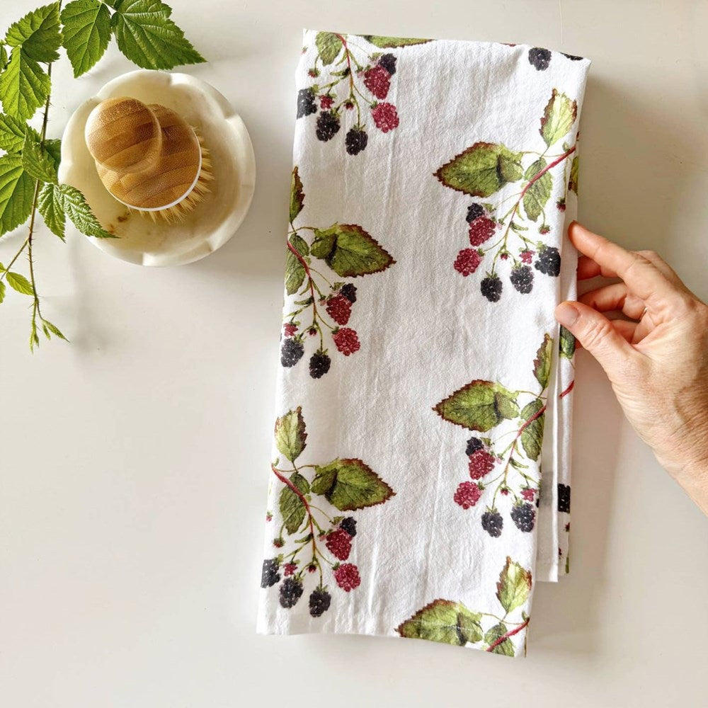 Blackberry Tea Towel