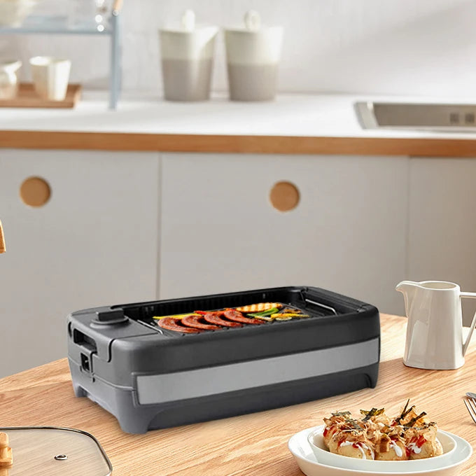 Commercial Low Wattage Table Portable Steak Yakitori Yakiniku Smokeless Pan Indoor Mini Barbecue Machines Bbq Electric Grills