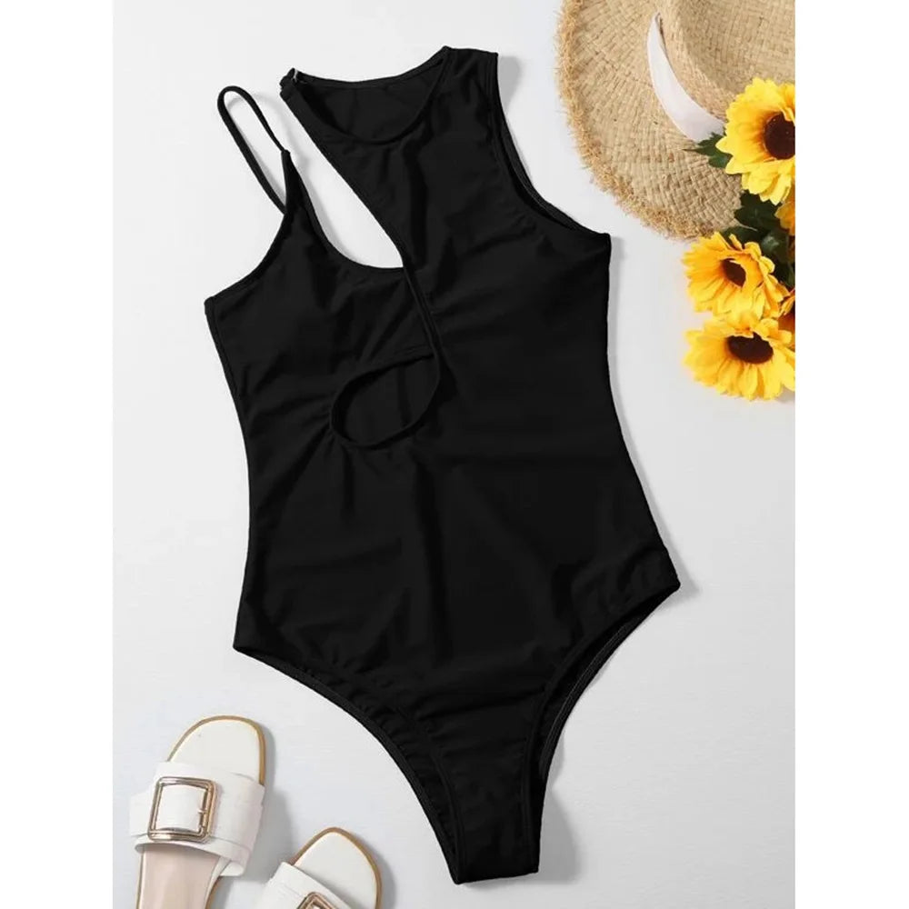 Custom  Swimwear With logo 2021 Hot Selling Wholesale Bikini Bodysuit Beachwear Custom  Bathing Suit One Piece Swimsuit